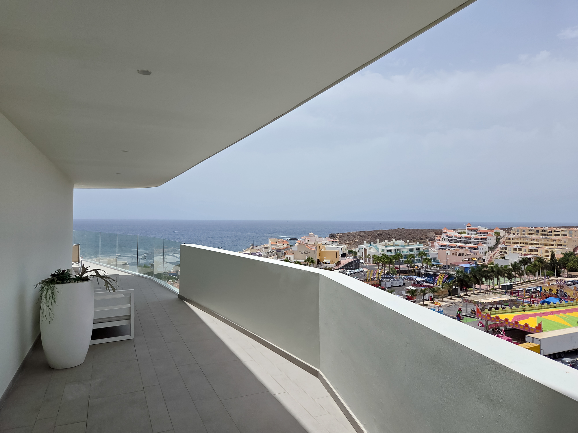 Corner Junior Suite 2401 with panoramic ocean views at Royal Hideaway Corales Beach in La Caleta, Tenerife.