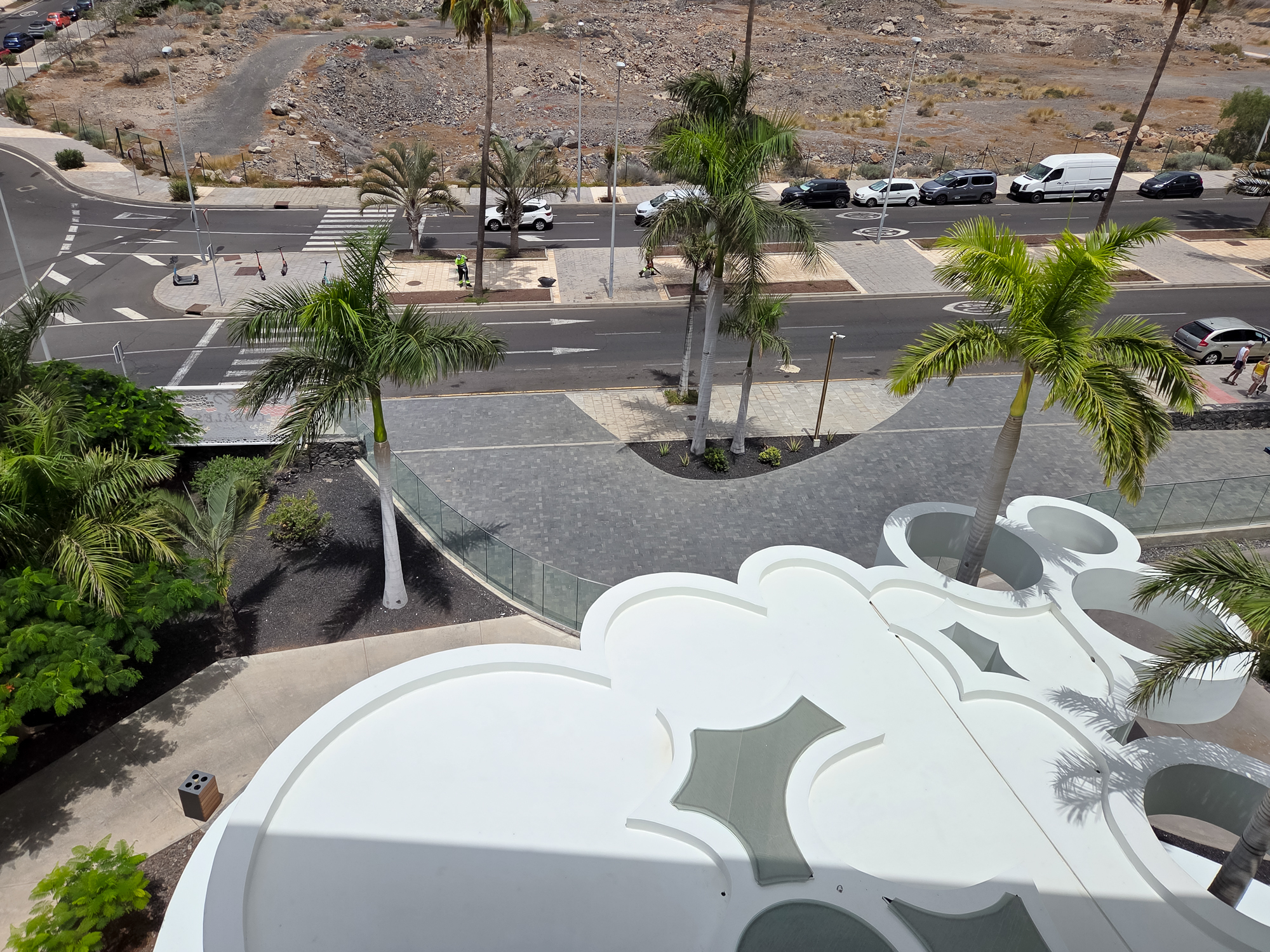 Corner Junior Suite 2401 with panoramic ocean views at Royal Hideaway Corales Beach in La Caleta, Tenerife.